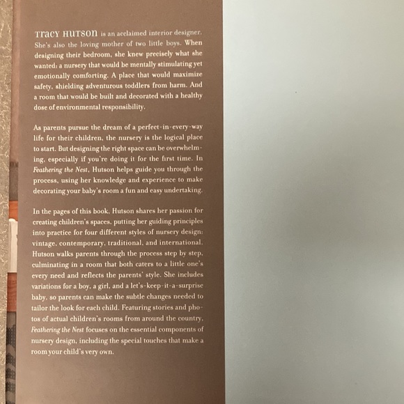 “Feathering The Nest” Book By Tracy Hutson - Picture 4 of 8